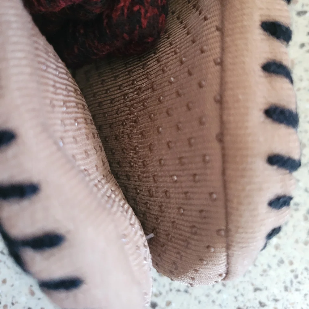 MUK LUKS Mens Slipper Cabin Socks Size L/XL 11-13 Warm Cozy Lining Non Slip Sole